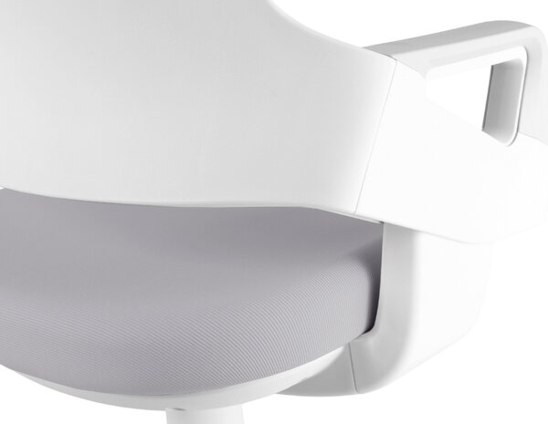 Dětská rostoucí židle Neoseat KIDDY FIVE — látka, pratelný potah, šedá