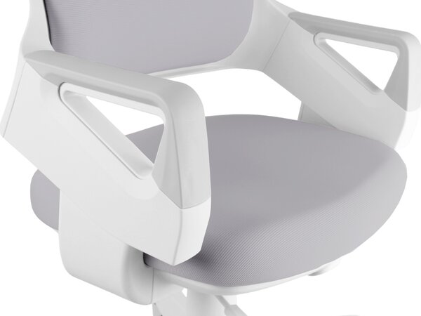 Dětská rostoucí židle Neoseat KIDDY FIVE — látka, pratelný potah, šedá