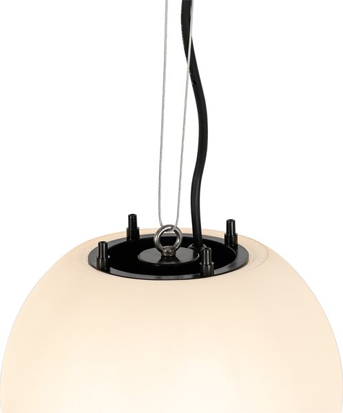 Chytrá venkovní lampa bílá 25 cm IP65 vč. WiFi A60 - Nura