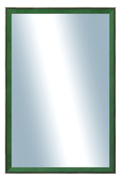 DANTIK - Zarámované zrcadlo - rozměr s rámem cca 40x60 cm z lišty Inclinata colori zelená (3138)