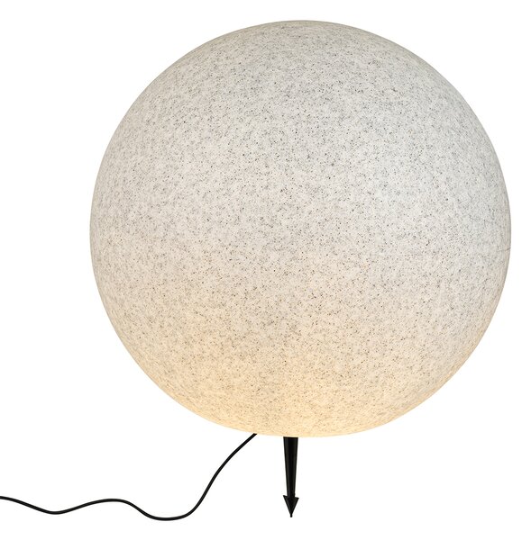 Moderní venkovní lampa šedá 77 cm IP65 - Nura
