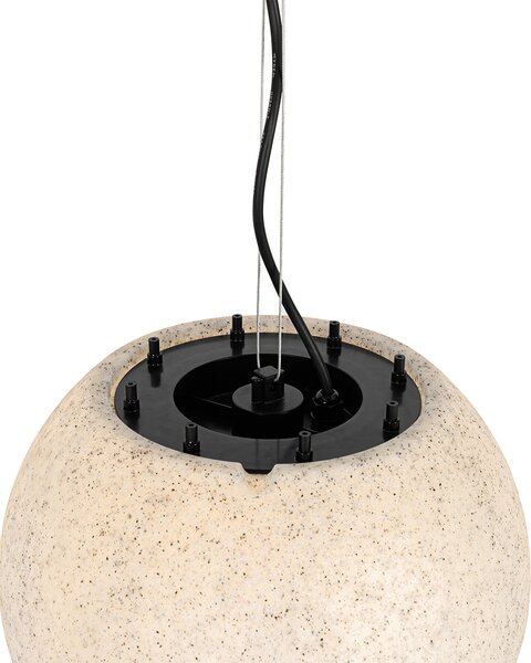 Moderní venkovní lampa šedá 35 cm IP65 - Nura