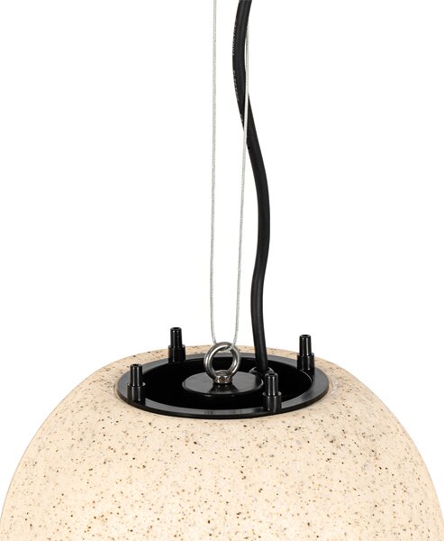 Chytrá venkovní lampa šedá 25 cm IP65 vč. WiFi A60 - Nura