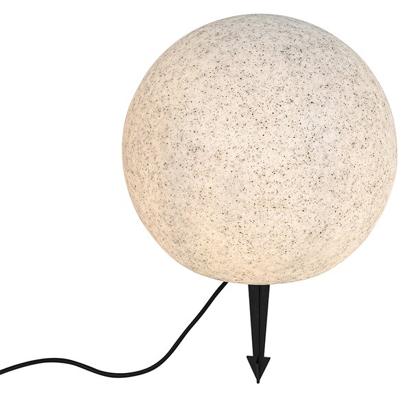 Moderní venkovní lampa šedá 35 cm IP65 - Nura
