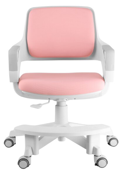 Dětská rostoucí židle Neoseat KIDDY FIVE — látka, pratelný potah, růžová