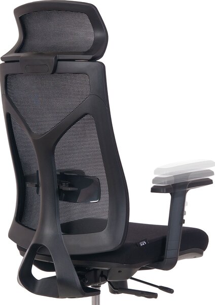 LTC Ergonomická kancelářská židle ARIA černá