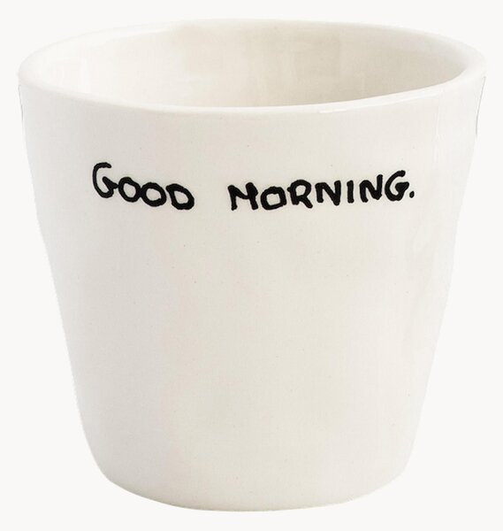 Ručně malovaný šálek na espresso Good Morning