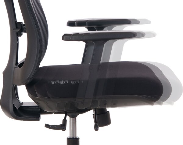 LTC Ergonomická kancelářská židle ARIA černá