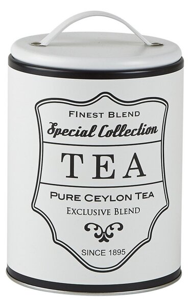 KJ Collection Plechová dóza Tea