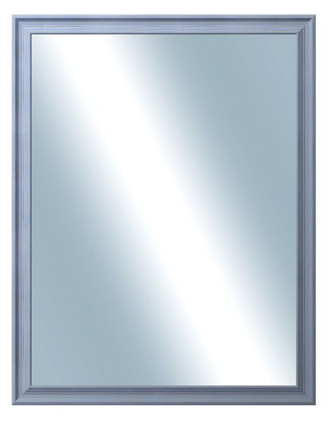 DANTIK - Zarámované zrcadlo - rozměr s rámem cca 70x90 cm z lišty KOSTELNÍ malá modrá (3166)