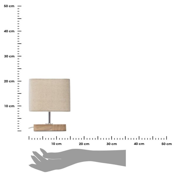 ATMOSPHERA Stolní lampa TOXEY béžová