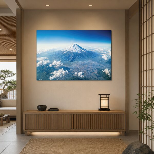 DUBLEZ | Panoramatický obraz Japonska - Hora Fuji | UV tisk, Premium