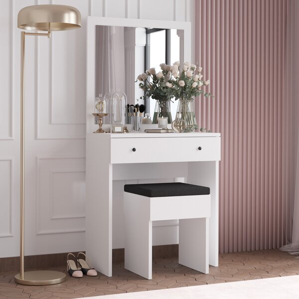 Kalune Design Toaletní stolek Anabella bílý
