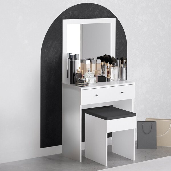 Kalune Design Toaletní stolek Anabella bílý