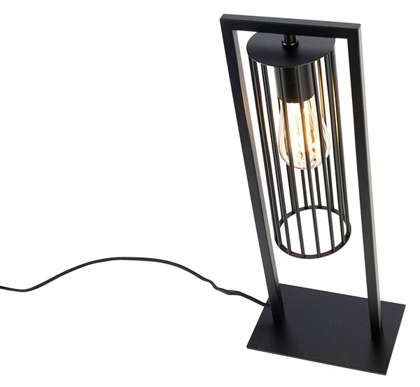 Chytrá moderní stolní lampa černá vč. Wifi ST64 - Balenco Wazo