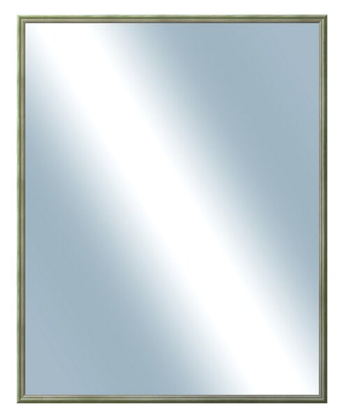 DANTIK - Zarámované zrcadlo - rozměr s rámem cca 80x100 cm z lišty Y-ka zelená linka (3126)