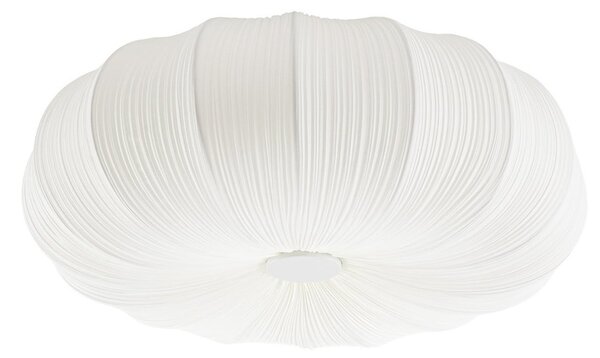 Stropní Lampa Lindby, Marielle, stmívatelné, Bílá, Obývací pokoj, Tkanina / Textil, Skandinávský