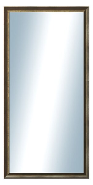 DANTIK - Zarámované zrcadlo - rozměr s rámem cca 60x120 cm z lišty Ferrosa bronzová (3143)