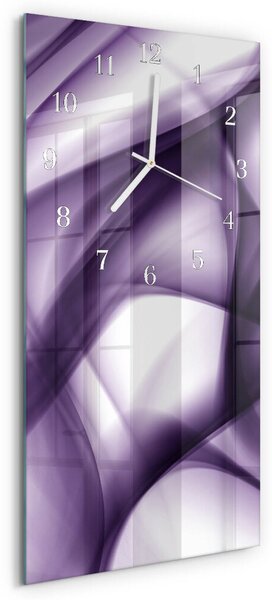 Skleněné hodiny vertikální Vzor zsppb-30x60-00090259