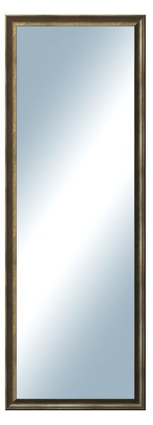 DANTIK - Zarámované zrcadlo - rozměr s rámem cca 50x140 cm z lišty Ferrosa bronzová (3143)