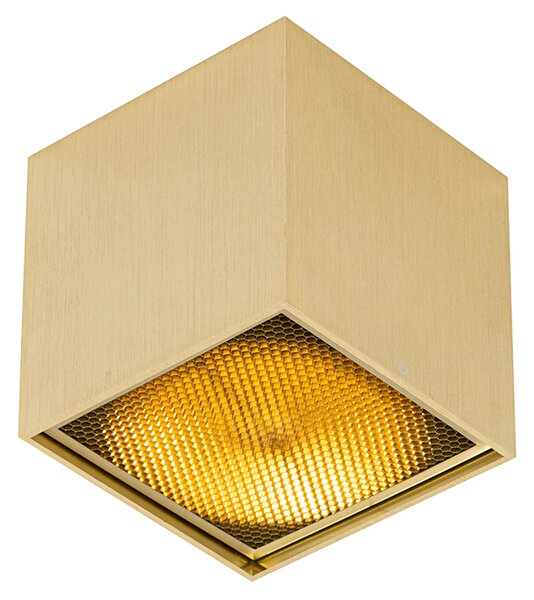 Designové bodové světlo zlaté - Box Honey
