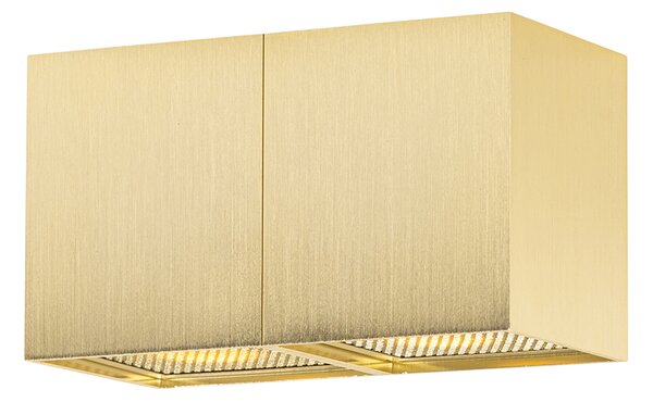 Designové bodové světlo zlaté 2-světlo - Qubo Honey