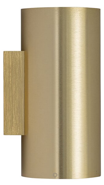 Designová nástěnná lampa zlatá kulatá 2-světlo - Sab Honey