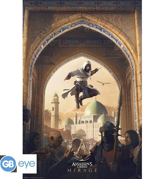 Plakát, Obraz - Assassin's Creed: Mirage - Key Art, (61 x 91.5 cm)