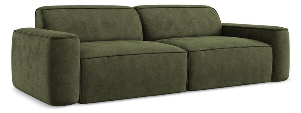 Zelená žinylková pohovka 244 cm Omao – Makamii