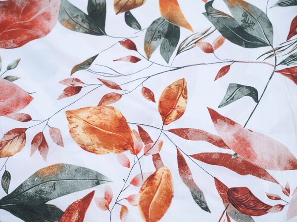 Povlečení z mikrovlákna AUTUMN LEAVES barevné Rozměr povlečení: 70 x 90 cm | 140 x 220 cm
