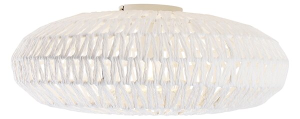 Chytré retro stropní svítidlo bílé vč. Wifi A60 - Lina
