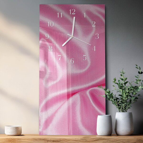 Skleněné hodiny vertikální Samet zsppb-30x60-00093124