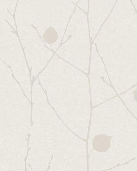 Vliesové tapety na zeď Summer Time 57847, větve s listy hnědo-krémové, rozměr 10,05 m x 0,53 m, MARBURG