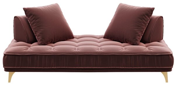 Devichy Sametová pohovka Chloe 234 cm