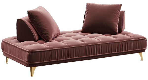 Devichy Sametová pohovka Chloe 234 cm