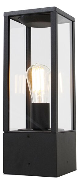 Chytrá venkovní stojací lampa černá 40 cm vč. Wifi ST64 - Charlois