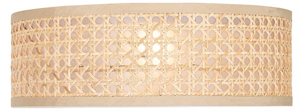 Orientální stropní svítidlo ratan 30 cm - Tromma