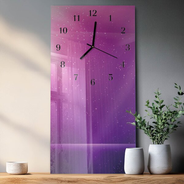 Skleněné hodiny vertikální Vzhled zsppc-30x60-00172942