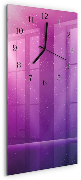 Skleněné hodiny vertikální Vzhled zsppc-30x60-00172942