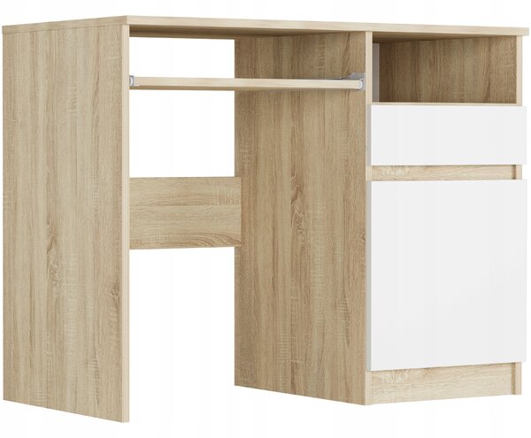 Obdélníkový psací stůl Framire 96 x 50 x 76 cm dub sonoma
