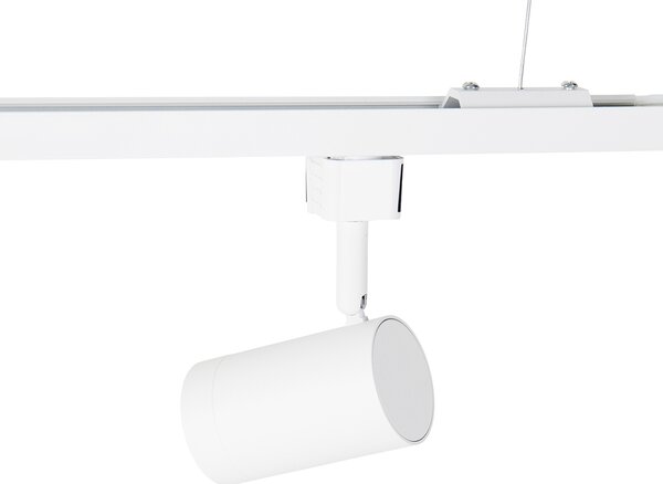 Chytrý závěsný kolejnicový systém bílý 1fázový vč. 5 Wifi GU10 - Iconic Jeana