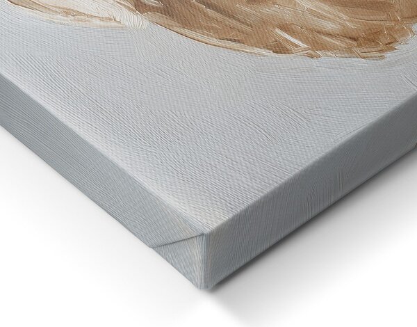 Obraz s ručně malovanými prvky na plátně 70x100 cm Estelle – Styler