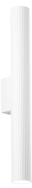 FAN I-LORD-AP50-BCO Nástěnné svítidlo Lord bílý kov/hliník, 2 x GU10, 25 W, 5,6 x 50 cm - FANEUROPE