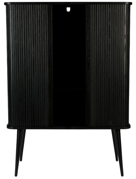 Černá dubová skříň ZUIVER BARBIER 100 x 45 cm