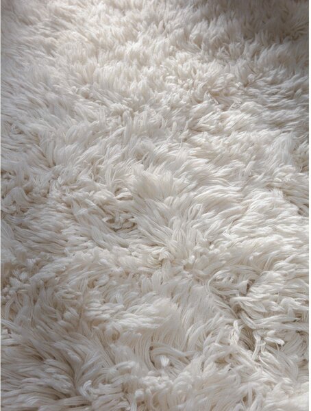 Bílý vlněný koberec 120x170 cm Dala – MADE