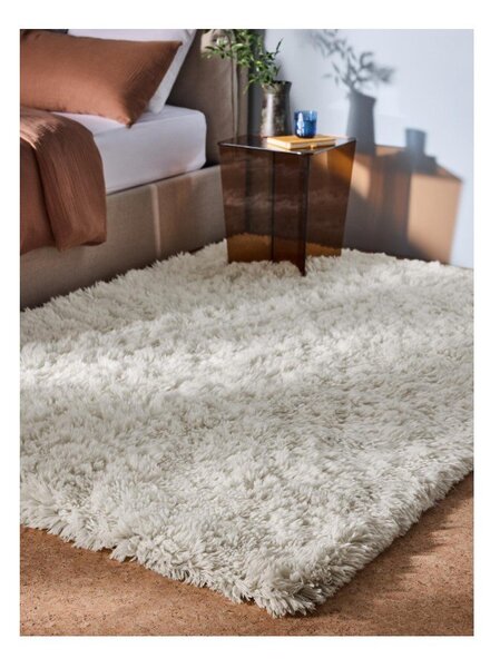 Bílý vlněný koberec 120x170 cm Dala – MADE