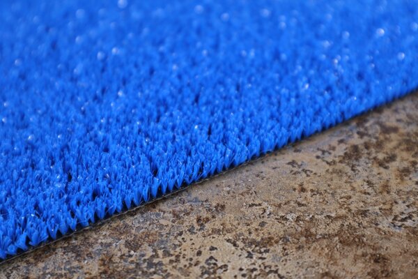 Condor Carpets Metrážní umělá tráva Spring modrá - Rozměr na míru cm