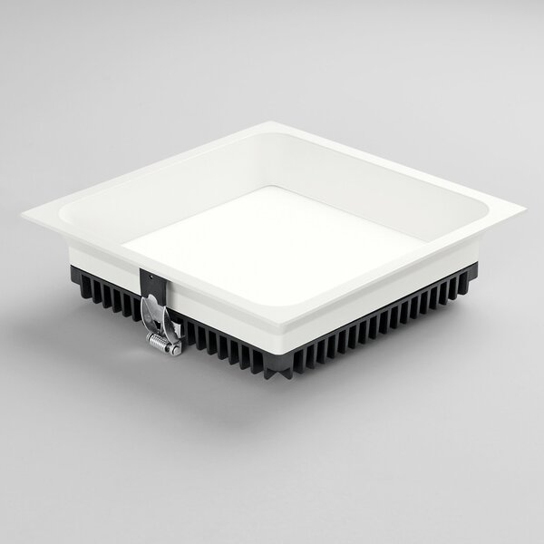 FAN INC-XANTO-Q220 Vestavné LED svítidlo Xanto (čtvercové, bílé) 28 W, CCT, 22 x 22 x 5,5 cm - FANEUROPE