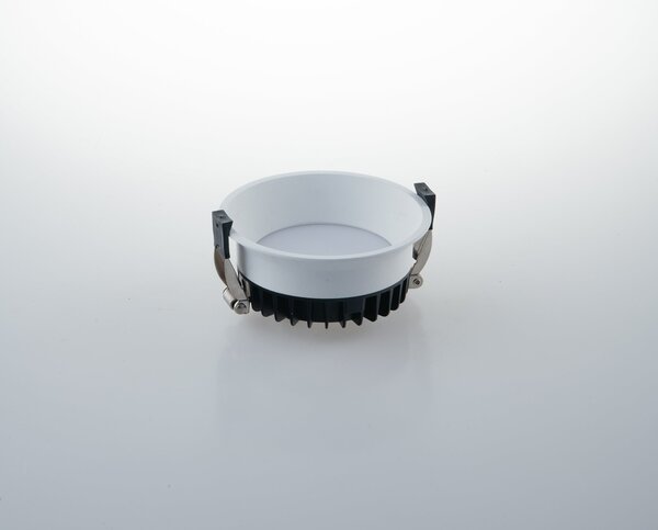 FAN INC-XANTO-R120 Vestavné LED svítidlo Xanto (kulaté, bílé) 12 W, CCT, 11 x 4,7 cm - FANEUROPE