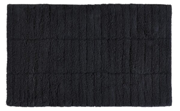 Zone Denmark, Koupelnová předložka Tiles Black, 50x80 cm | Černý